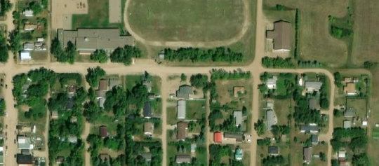 Satellite view of Lot 1, Block 30, Plan R3833, Mortlach, SK