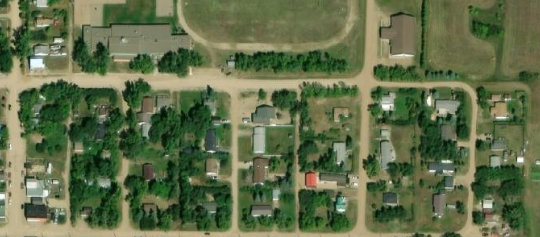 Satellite view of Lot 2, Block 30, Plan R3833, Mortlach, SK