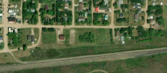 Satellite view of Lot 2, Block 31, Plan R3833, Mortlach, SK