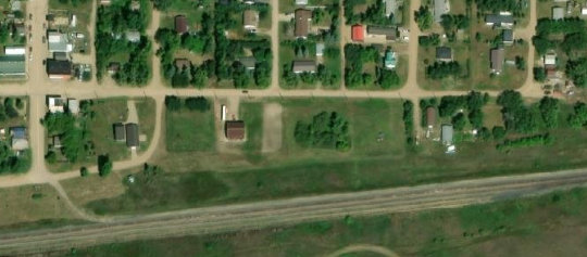 Satellite view of Lot 1, Block 31, Plan R3833, Mortlach, SK