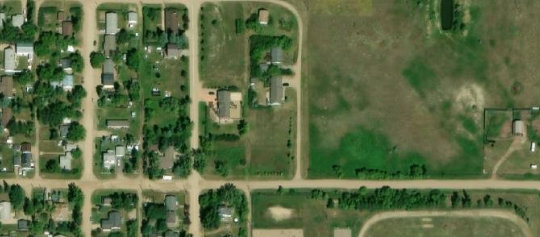 Satellite view of Lot 14, Block 3, Plan Q1234, Mortlach, SK