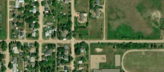 Satellite view of Lot 10, Block 3, Plan Q1234, Mortlach, SK
