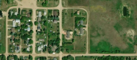Satellite view of Lot 5, Block 3, Plan Q1234, Mortlach, SK