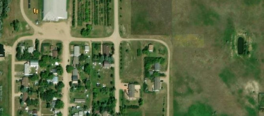 Satellite view of Lot 2, Block 3, Plan Q1234, Mortlach, SK
