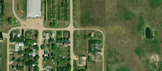 Satellite view of Lot 1, Block 3, Plan Q1234, Mortlach, SK