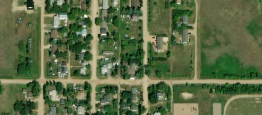 Satellite view of Lot 13, Block 2, Plan Q1234, Mortlach, SK