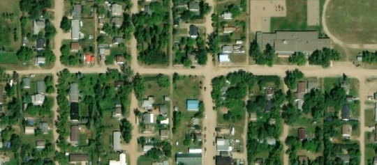 Satellite view of Lot 32, Block 14, Plan L1566, Mortlach, SK
