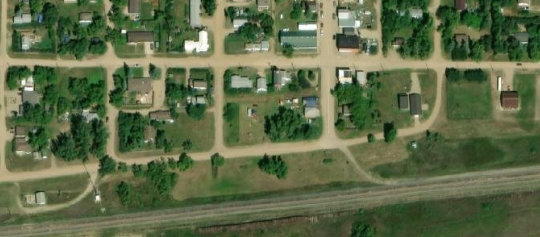 Satellite view of Lot 7, Block 13, Plan L1566, Mortlach, SK