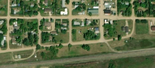 Satellite view of Lot 4, Block 13, Plan L1566, Mortlach, SK