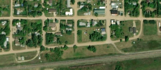 Satellite view of Lot 3, Block 13, Plan L1566, Mortlach, SK