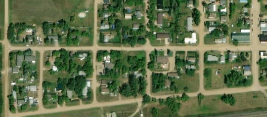 Satellite view of Lot 16, Block 7, Plan R3833, Mortlach, SK