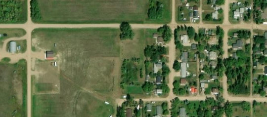 Satellite view of Lot 4, Block 9, Plan AA1187, Mortlach, SK