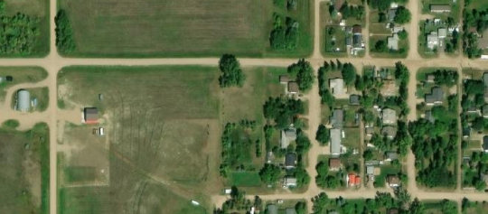 Satellite view of Lot 3, Block 9, Plan AA1187, Mortlach, SK