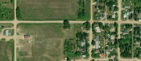 Satellite view of Lot 2, Block 9, Plan AA1187, Mortlach, SK