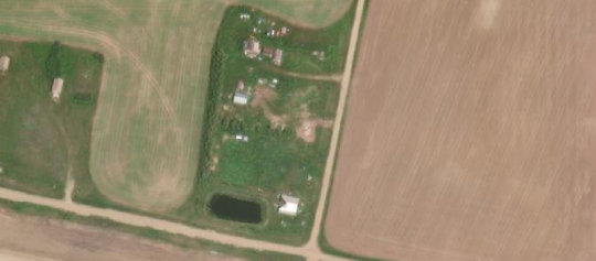 Satellite view of Lots 13-22 Block 1 Plan 01848, RM of Stonehenge, SK