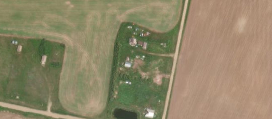 Satellite view of Lots 23-24 Block 1 Plan 01848, RM of Stonehenge, SK