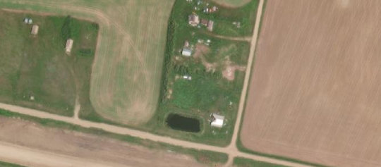 Satellite view of Lots 27-34 Block 1 Plan 01848, RM of Stonehenge, SK