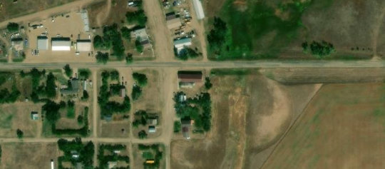 Satellite view of Lot 2, Blk/Par 3 Plan CF1601 Extension 0, Wood Mountain, SK