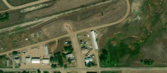 Satellite view of Lot 10, Blk/Par 2 Plan CF1601 Extension 0, Wood Mountain, SK