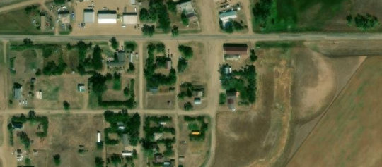 Satellite view of Lot 6, Blk/Par 4 Plan CF1601 Extension 0, Wood Mountain, SK