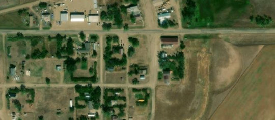 Satellite view of Lot 5, Blk/Par 4 Plan CF1601 Extension 0, Wood Mountain, SK