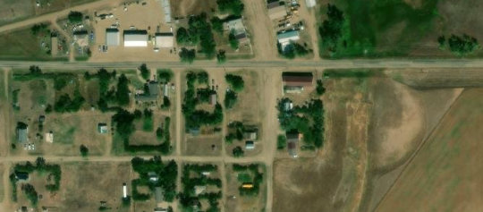 Satellite view of Lot 4, Blk/Par 4 Plan CF1601 Extension 0, Wood Mountain, SK