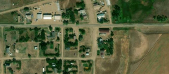 Satellite view of Lot 3, Blk/Par 4 Plan CF1601 Extension 0, Wood Mountain, SK