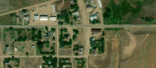 Satellite view of Lot 2, Blk/Par 4 Plan CF1601 Extension 0, Wood Mountain, SK