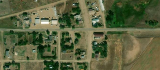 Satellite view of Lot 1, Blk/Par 4 Plan CF1601 Extension 0, Wood Mountain, SK