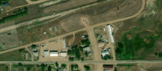 Satellite view of Lot 9 Blk/Par 1 Plan CF1601 Extension 0, Wood Mountain, SK