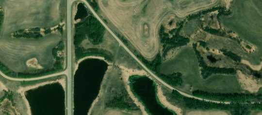 Satellite view of Blk/Par C Plan 101796712 Ext 4 and Blk/Par D Plan 101796712 Ext 76, RM of Spiritwood, SK