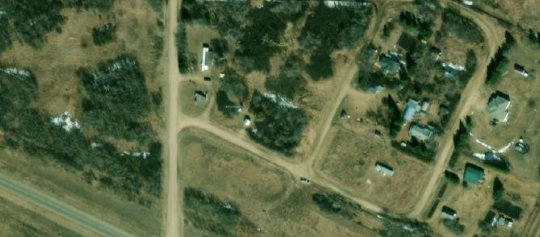 Satellite view of Lot 4 Blk/Par 1 Plan AN4170 Ext 0, RM of Spiritwood, SK