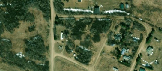 Satellite view of Lot 9 Blk/Par 1 Plan AN4170 Ext 0, RM of Spiritwood, SK