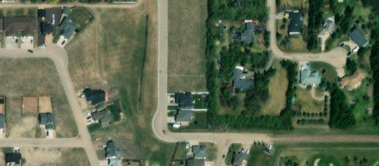 Satellite view of 12 Larocque Drive, Meadow Lake, SK