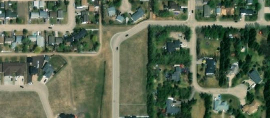 Satellite view of 4 Larocque Drive, Meadow Lake, SK