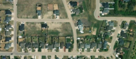 Satellite view of 1 Carl Drive, Meadow Lake, SK