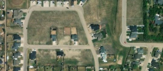 Satellite view of 2 Carl Drive, Meadow Lake, SK