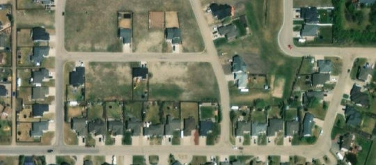 Satellite view of 3 Carl Drive, Meadow Lake, SK