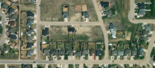 Satellite view of 7 Carl Drive, Meadow Lake, SK