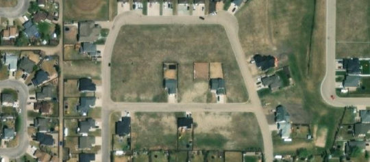 Satellite view of 8 Carl Drive, Meadow Lake, SK