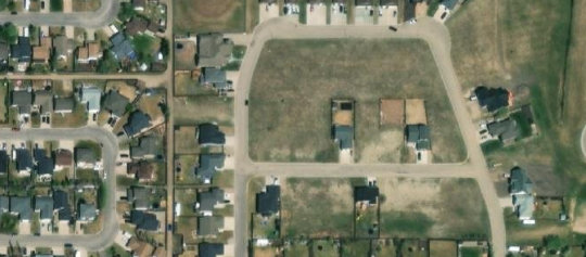 Satellite view of 14 Carl Drive, Meadow Lake, SK