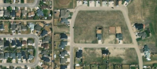 Satellite view of 16 Carl Drive, Meadow Lake, SK