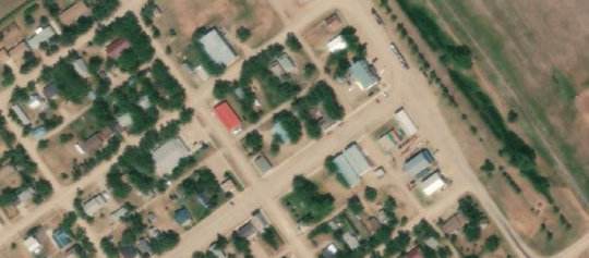 Satellite view of Lot 16, Block 1, Plan E726, Abbey, SK
