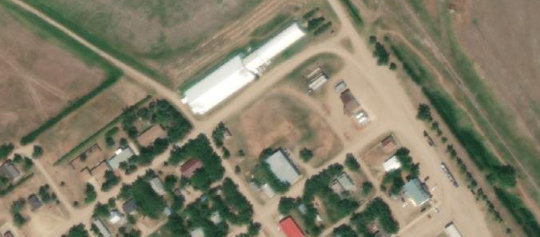Satellite view of Lot 15, Block 6, Plan DL1233, Abbey, SK