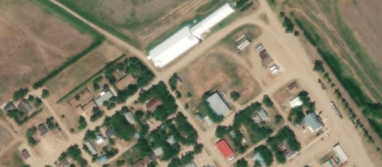 Satellite view of Lot 13, Block 6, Plan DL1233, Abbey, SK