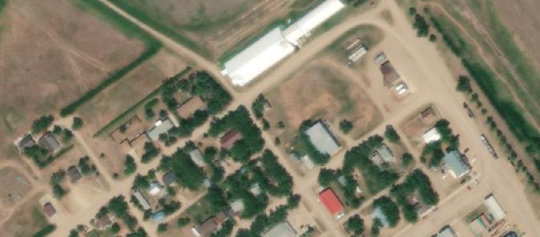 Satellite view of Lot 12, Block 6, Plan DL1233, Abbey, SK