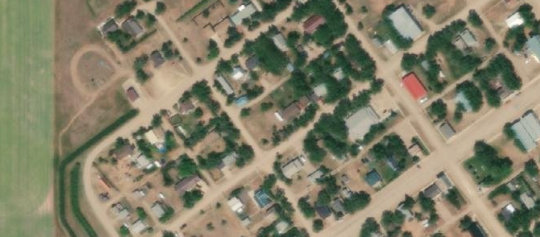 Satellite view of Lot 7, Block 5, Plan X2693, Abbey, SK