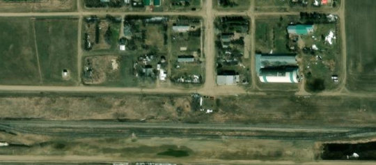 Satellite view of Lot 1 Blk 02 Plan G263, Netherhill, SK